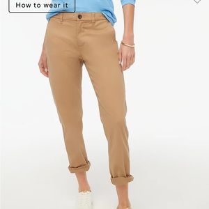Jcrew Factory High-Rise Girlfriend Chino 12
